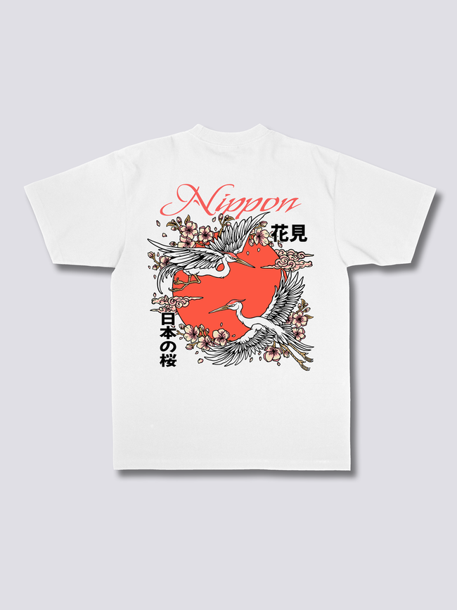 Nippon Cranes T-Shirt Hover Image