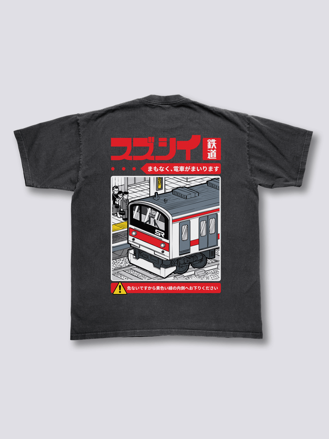 Train Ride Vintage T-Shirt Hover Image