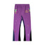 Gallery Dept. "DEPT. de la GALERIE" Paint Splatter Contrast Panel Sweatpants - Purple