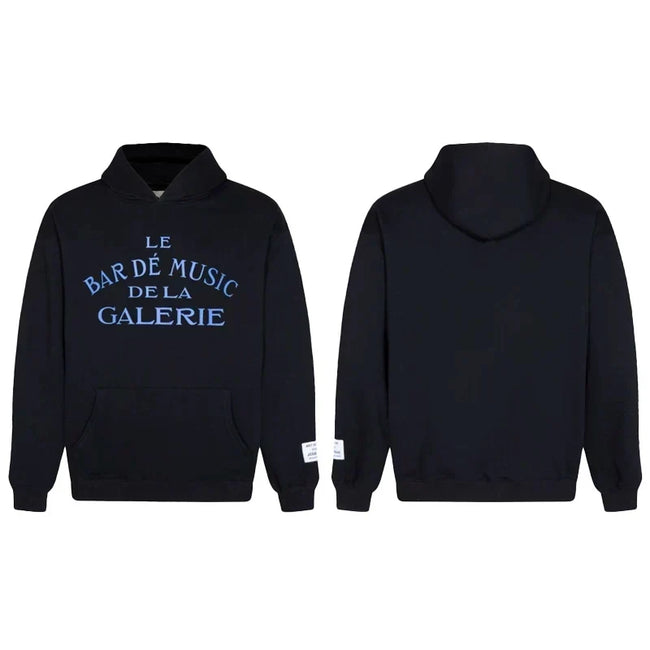 Gallery Dept. Blue Text Hoodie Hover Image
