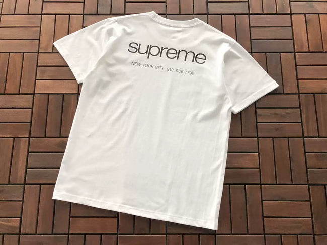 Supreme New York City Logo T-Shirt - White Hover Image