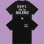 Gallery Dept. DÉPT. de la GALERIE Short Sleeve T-Shirt - Black