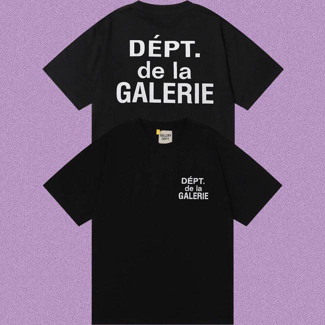 Gallery Dept. DÉPT. de la GALERIE Short Sleeve T-Shirt - Black Hover Image