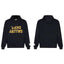 Gallery Dept. Black Logo Hoodie – Inverted Letter Print & Vintage Wash