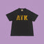 Gallery Dept. Distressed ATK Short Sleeve T-Shirt - Black/Yellow
