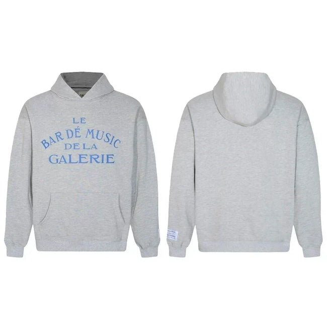 Gallery Dept. Blue Text Hoodie Hover Image