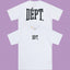 Gallery Dept. Arch Logo Short Sleeve T-Shirt - White/Black