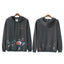 Gallery Dept Paint Splatter Charcoal Hoodie