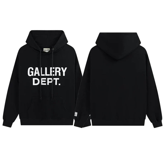 Gallery Dept Big Logo Black Hoodie Hover Image