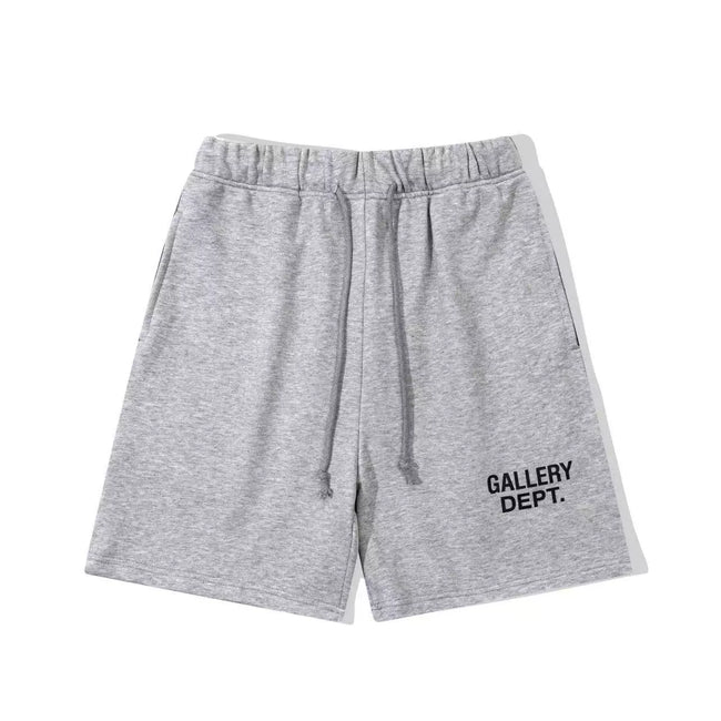 Gallery Dept. Logo French Terry Shorts - Light Grey Hover Image