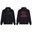 Gallery Dept. "Dépt. de la Galerie" Zip Hoodie – Red French Print, Oversized Fit