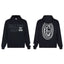 Gallery Dept. "GD Multi Logo" Hoodie – Black Oversized Streetwear