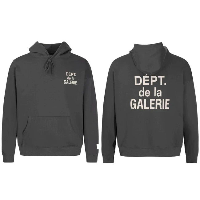 Gallery Dept Dept de la Galerie Charcoal Hoodie Hover Image