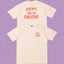 Gallery Dept. DÉPT. de la GALERIE Short Sleeve T-Shirt - Cream/Red