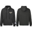 Gallery Dept Dark Olive Green Beige Logo Full Zip Up Hoodie
