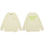Gallery Dept. Hollywood Logo Long Sleeve T-Shirt - Cream/Neon Yellow