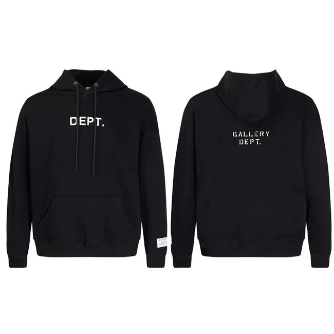 Gallery Dept DEPT. Logo Black Hoodie Hover Image