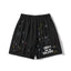 Gallery Dept. Mesh Paint Splatter Athletic Shorts - Black