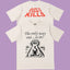 Gallery Dept. Meditation Graphic Short Sleeve T-Shirt - Cream/Red