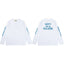 Gallery Dept. Sleeve Print DÉPT. de la GALERIE Long Sleeve T-Shirt - White/Blue