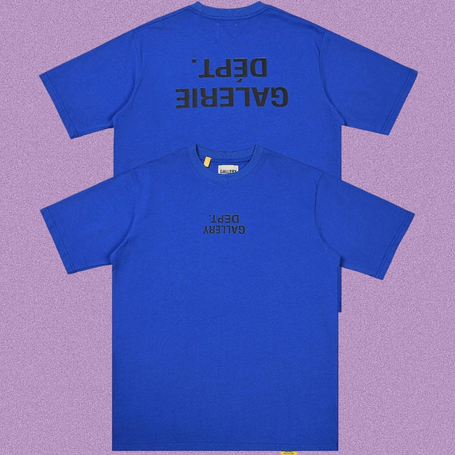 Gallery Dept. Inverted Galerie Dépt. Short Sleeve T-Shirt - Royal Blue Hover Image