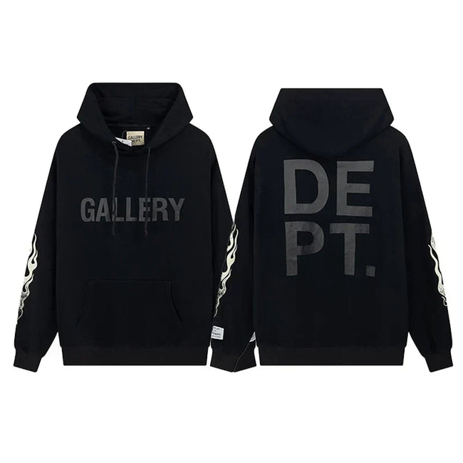Gallery Dept DEPT. Graphic Black Hoodie Hover Image