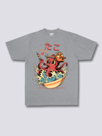 Front Print - Octopus T-Shirt