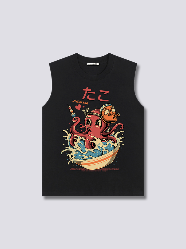 Front Print - Octopus Tank Top Main Image