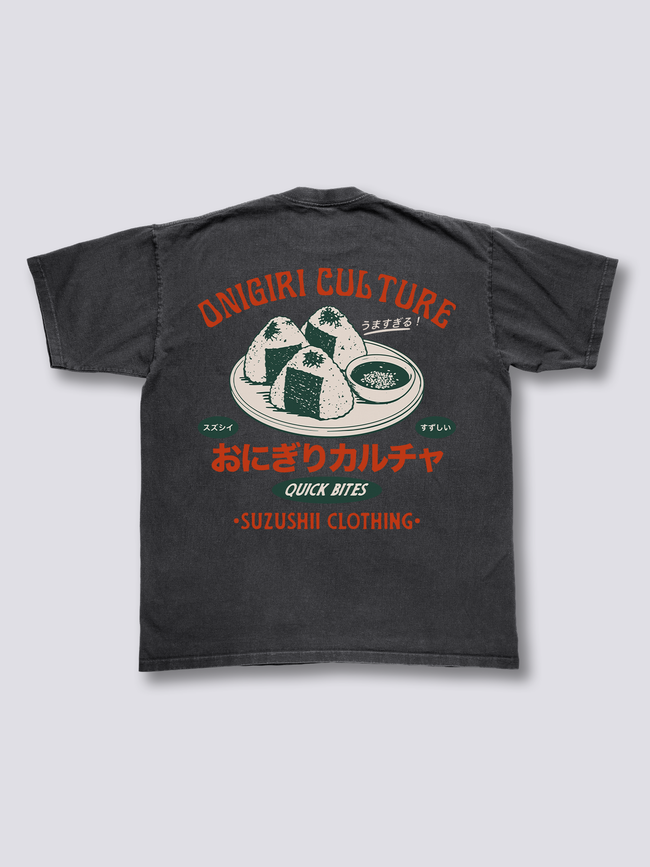 Onigiri Culture Vintage T-Shirt Hover Image