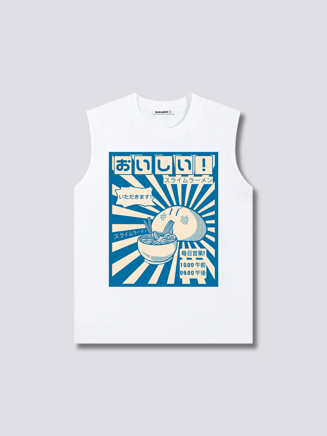 Front Print - Ramen Gobbler Tank Top Hover Image