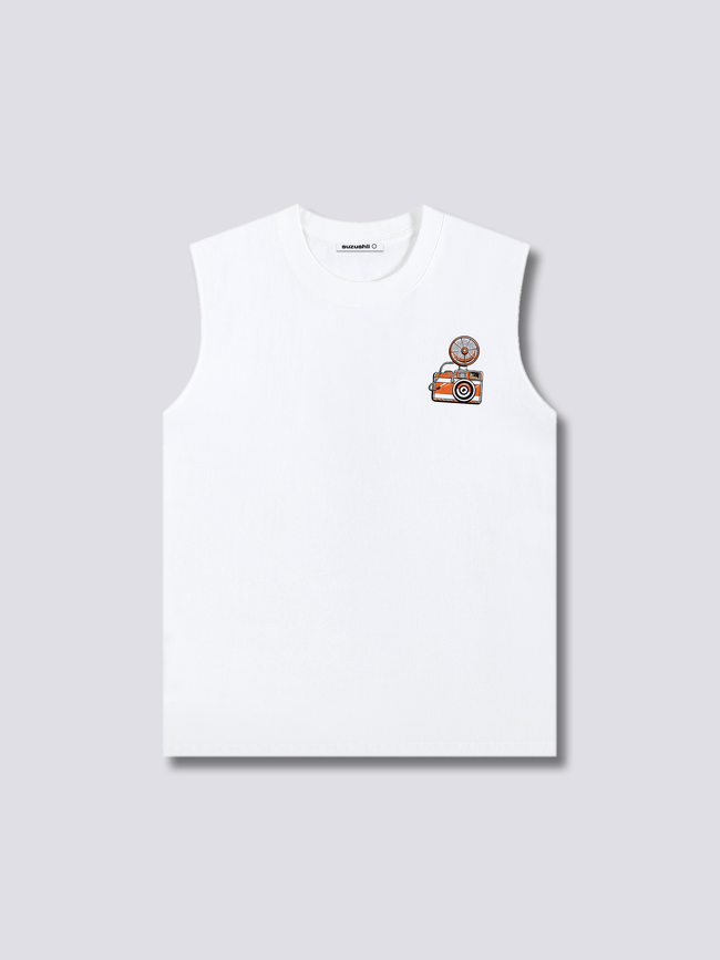 Retro Camera Tank Top Main Image