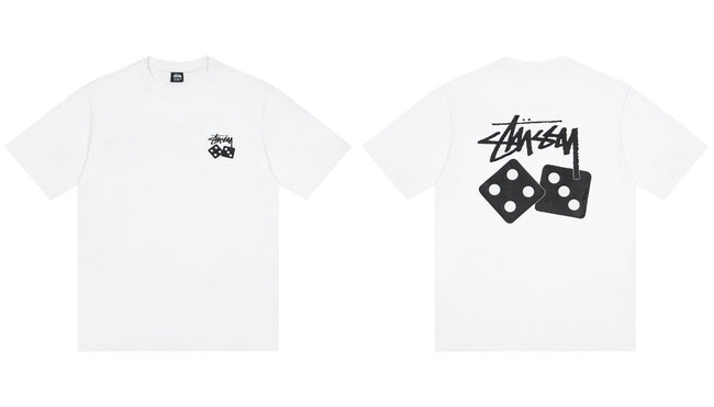 STUSSY Dice Logo Graphic T-Shirt Hover Image