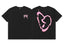 REVENGE Pink Skull Graphic T-Shirt