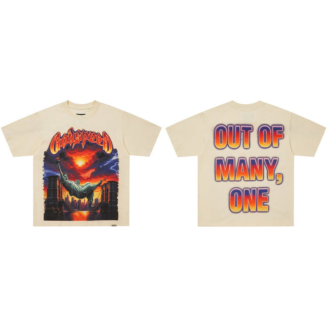 GodSpeed Out Of Many Graphic T-Shirt Hover Image