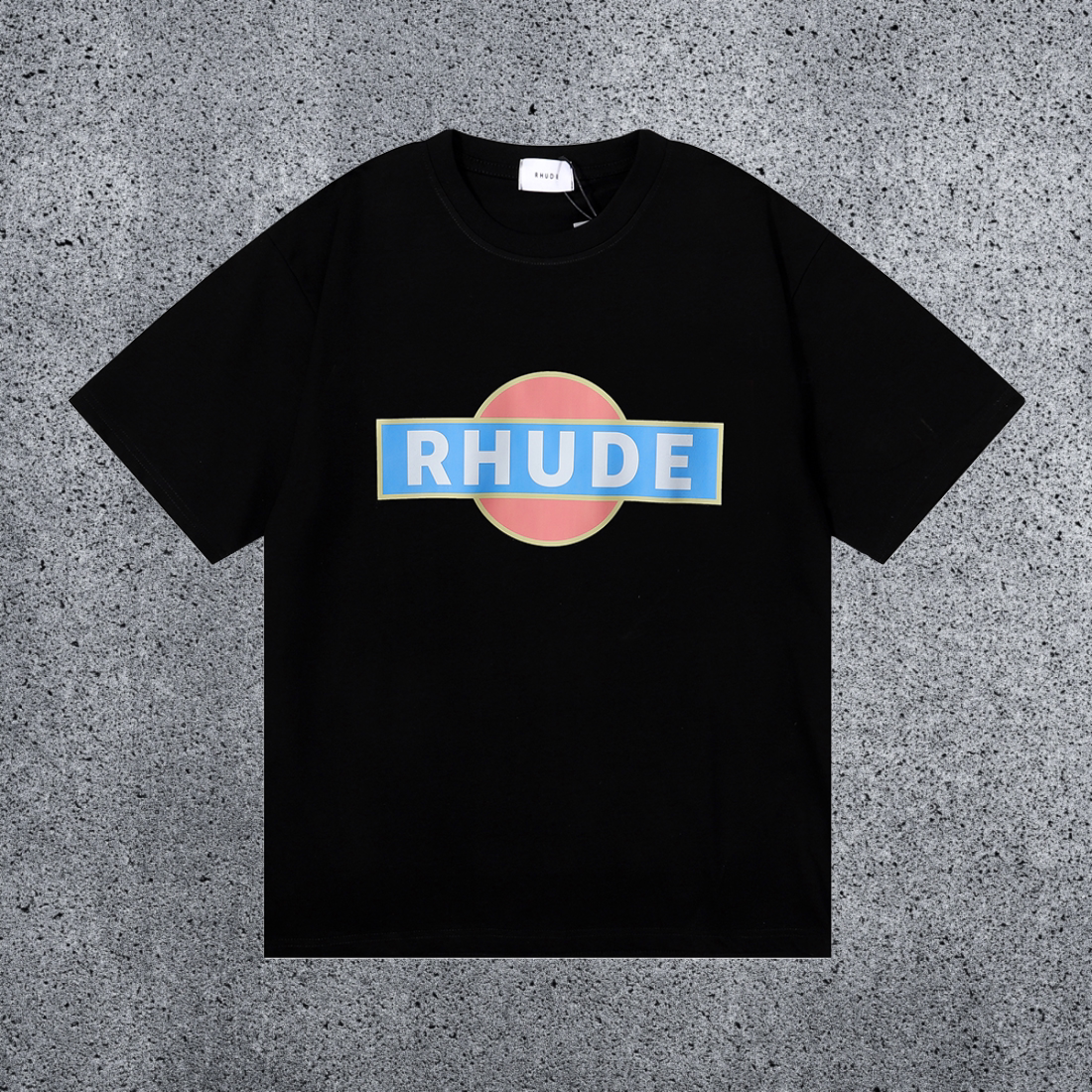 RHUDE Royal Crest Graphic T-Shirt – Cream