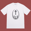 TRAPSTAR White Gothic Logo T-Shirt