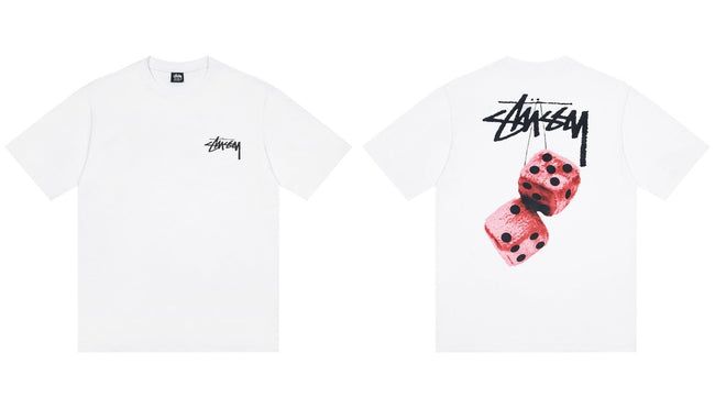 STUSSY Dice Graphic T-Shirt Hover Image