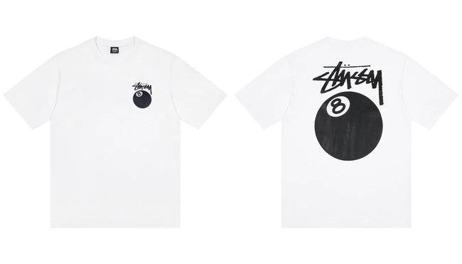 STUSSY 8 Ball Graphic T-Shirt Hover Image