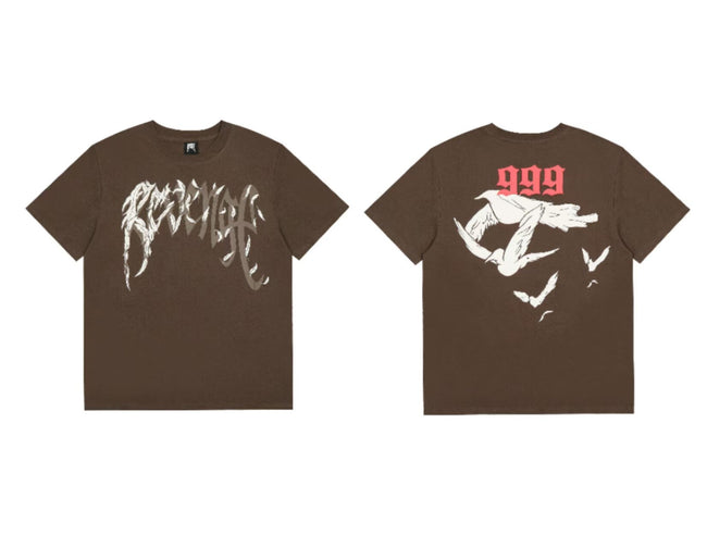 REVENGE 999 Dove Graphic T-Shirt Hover Image