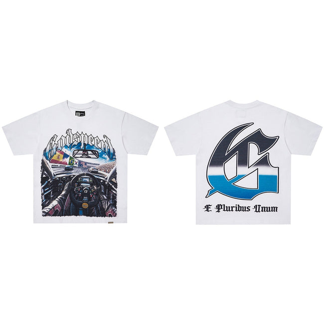 GodSpeed Racing Graphic T-Shirt Hover Image