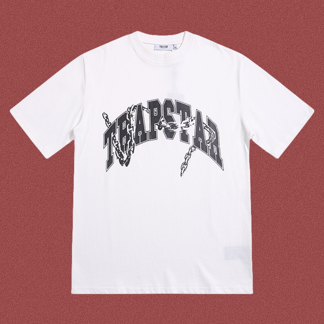TRAPSTAR White Chain Logo T-Shirt Hover Image