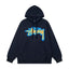 STUSSY Stock Logo Pullover Hoodie – Navy