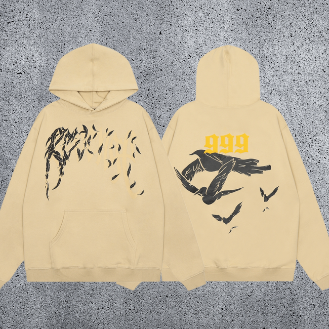 REVENGE 999 Wing Graphic Hoodie Hover Image