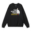 The North Face x Gucci Signature Logo Crewneck Sweatshirt – Black