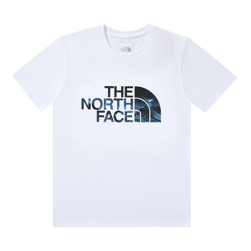 The North Face Mountain Logo White T-Shirt