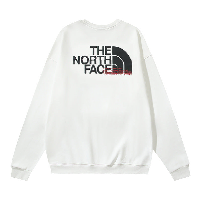The North Face Oversized Half Dome Logo Crewneck Sweatshirt – White
