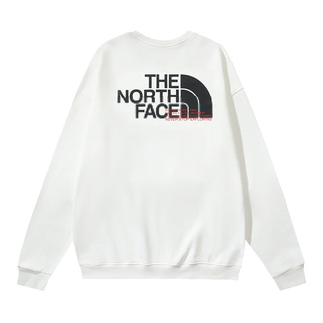 The North Face Oversized Half Dome Logo Crewneck Sweatshirt – White Hover Image