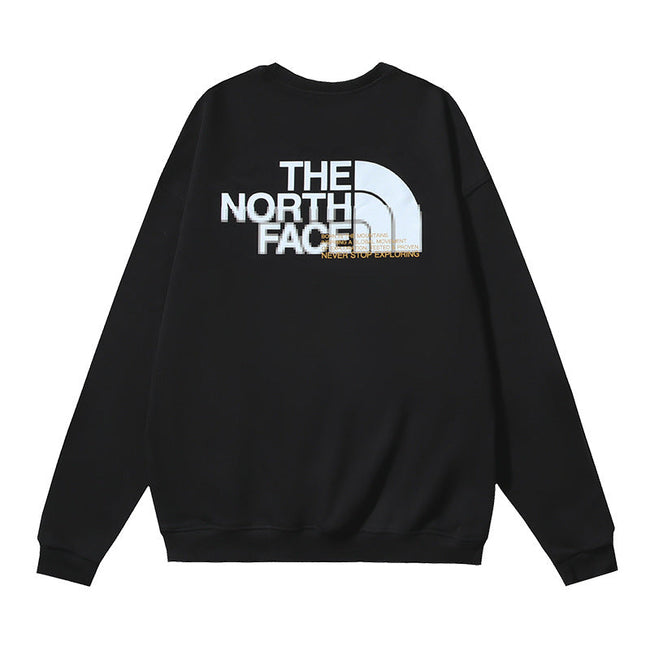 The North Face Oversized Half Dome Logo Crewneck Sweatshirt – Black Hover Image