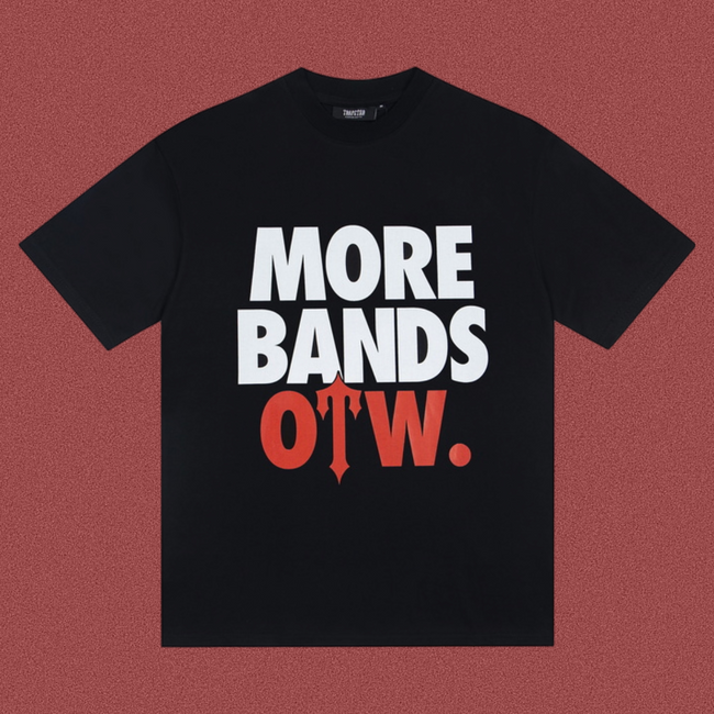 TRAPSTAR More Bands Graphic T-Shirt Black Hover Image