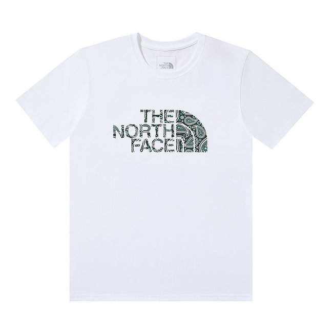The North Face Paisley Logo White T-Shirt Hover Image